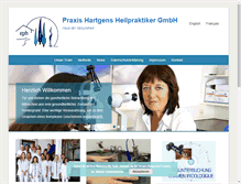 Tablet Screenshot of hartgens-medizin.eu